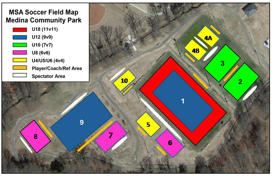 250208 Medina Community Park Field Map